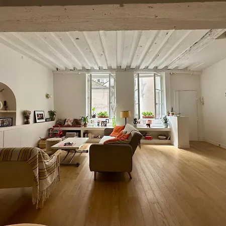 Апартаменты Marais 8rdl - 2 Rooms, 2 Bathrooms, Terrace Париж