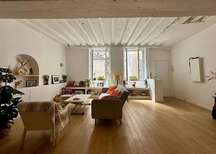 Apartament Marais 8rdl - 2 Rooms, 2 Bathrooms, Terrace Paryż